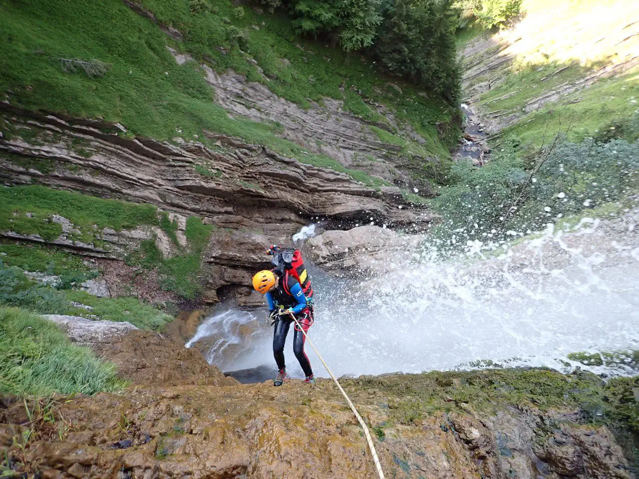 30M Abseiler Canyoning in Tirol