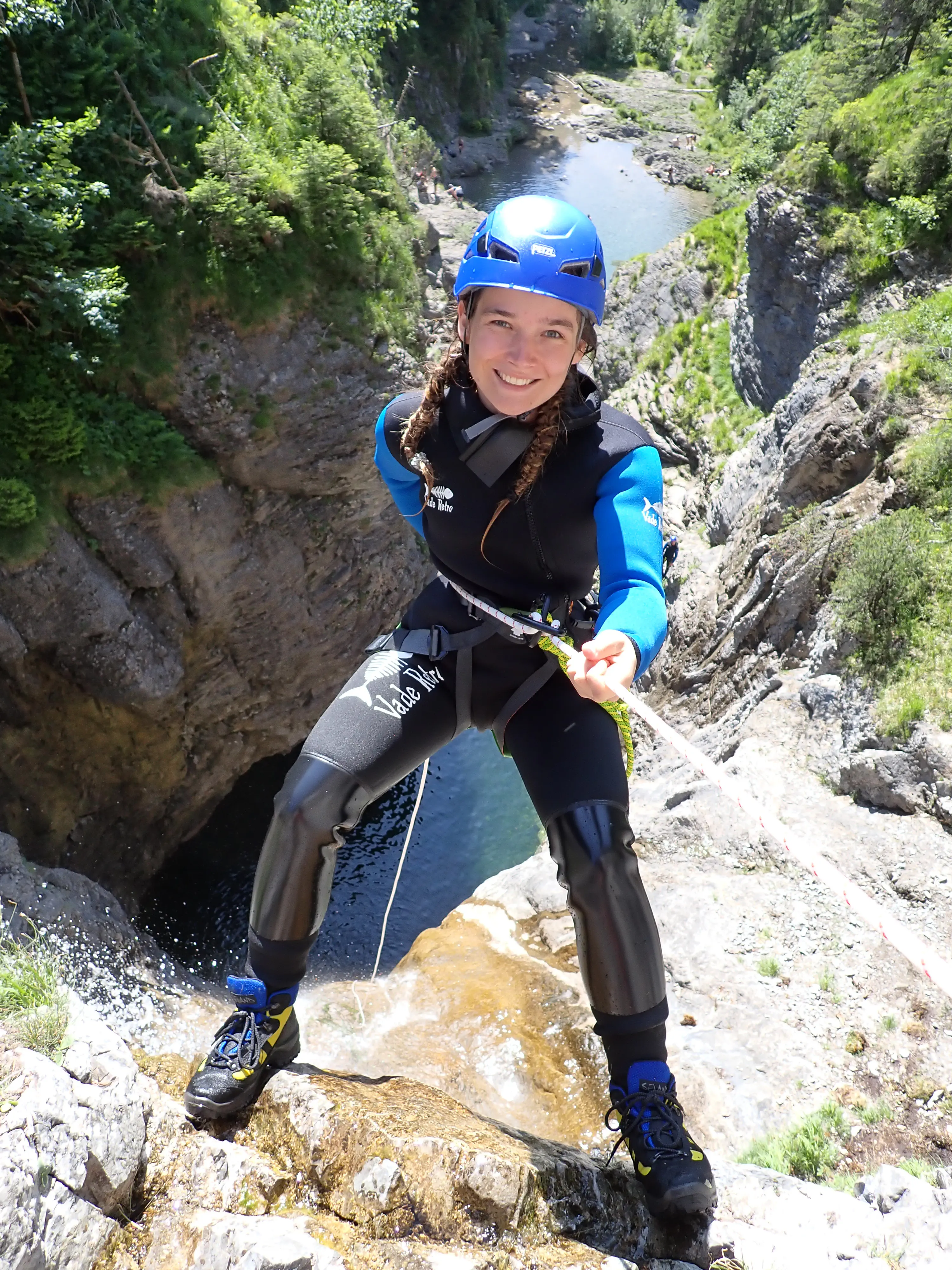 30M abseilen Canyoning Reutte